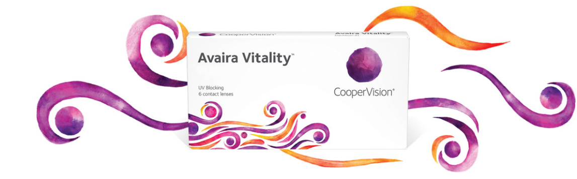 Avaira Vitality - Lente de Contato Incolor