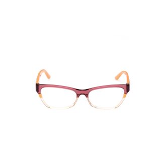 Óculos de Grau Guess GU 2979 44 52 e Acetato Vinho / Laranja Cristal