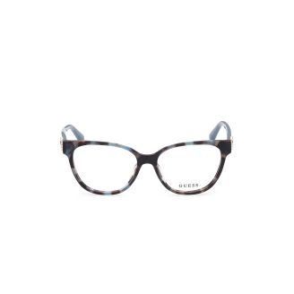 Óculos de Grau Guess GU 2855S 92 54 e Acetato Demi com azul mesclado