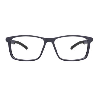 Óculos de Grau HB Polytech 0547-0312-57 Quadrado e Acetato MATTE NAVY DEMO