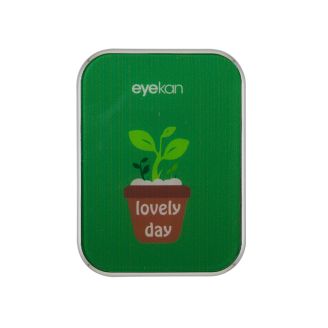 Estojo porta lentes Eco Planta + Pinça e Ventosa Roxo