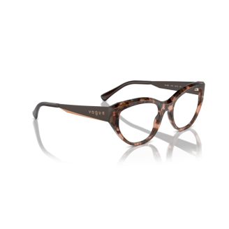 Óculos de Grau Vogue VO 5560 3145 53 e Acetato Tartaruga rosa