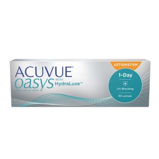 Acuvue Oasys 1 Day com Hydraluxe Astigmatismo