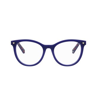 Óculos de Grau Love Moschino MOL 592 PJP 51 e Acetato Azul