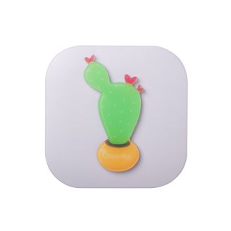 Estojo porta lentes Cáctos + Pinça e Ventosa Caquitos  core