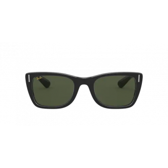 Óculos de Sol Ray-Ban Caribbean RB 2248 901/31 Verde escuro e Preto Brilho 52