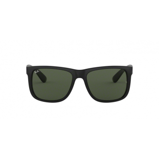 Óculos de Sol Ray-Ban Justin RB 4165 601-71 Verde e Preto Brilho 55