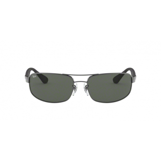 Óculos de Sol Ray-Ban Active Lifestyle RB 3445 004 Verde e Armação Grafite 64