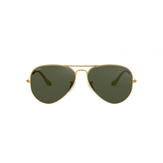 Óculos de Sol Ray-Ban Aviator RB 3025 L0205 Verde e Dourado 58