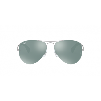 Óculos de Sol Ray-Ban Highstreet RB 3449 003/30 Prata Lentes Espelhadas em prata