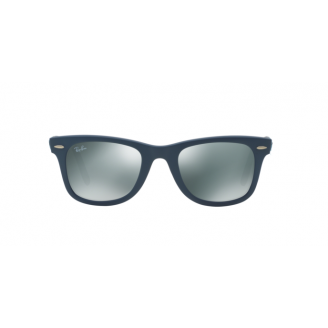 Óculos de Sol Ray-Ban Wayfarer RB 2140 606140 Espelhada Cinza e Azul Fosco/Camuflado 50