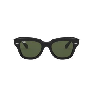 Óculos de Sol Ray-Ban State Street RB 2186 901/31 Verde escuro e Preto 49