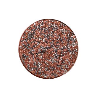 Estojo porta lentes de Glitter + Pinça e Ventosa Rosa