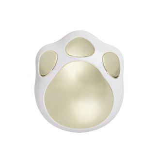 Estojo porta lentes Animals Paw + Pinça e Ventosa Amarelo