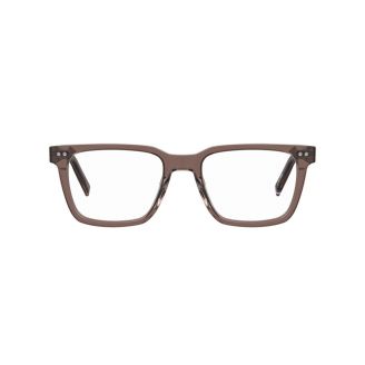 Óculos de Grau Tommy Hifilger TH 1982 09Q 53 e Acetato Marrom Cristal