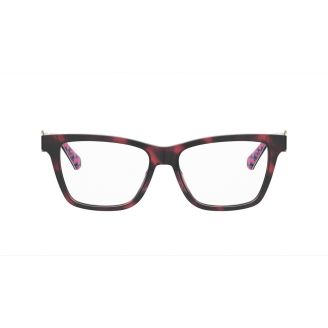Óculos de Grau Love Moschino MOL 610 HT8 52 e Acetato Pink Havana
