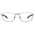 Óculos de Grau HB Ductenium0542-0596-56 Retangular e Metal MATTE NICKEL DEMO