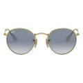 Óculos de Sol Ray-Ban Round RB 3447 001-3F 53