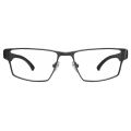 Óculos de Grau HB Duotech 0462 0505 53 e Acetato MATTE GRAPHITE/ MATTE BLACK