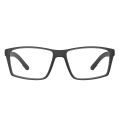 Óculos de Grau HB Polytech 0510-0335-56 Retangular e Acetato MATTE ONYX