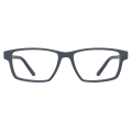 Óculos de Grau HB Polytech 0480 0312 52 e Acetato MATTE BLACK DEMO
