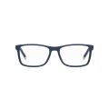Óculos de Grau Tommy Hilfiger TH 1785 ZE3 57 e Acetato Preto Fosco