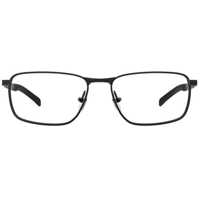 Óculos de Grau HB Ductenium0542-0243-56 Retangular e Metal MATTE BLACK DEMO