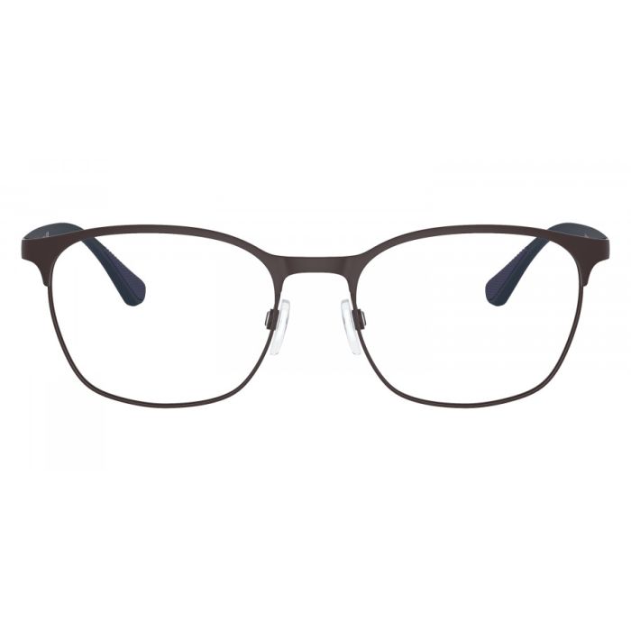 Óculos de Grau Emporio Armani EA 1114 3380 54 e Metal Marrom Fosco