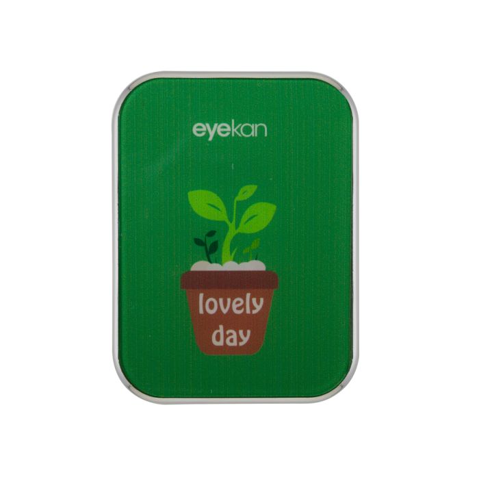 Estojo porta lentes Eco Planta + Pinça e Ventosa Roxo