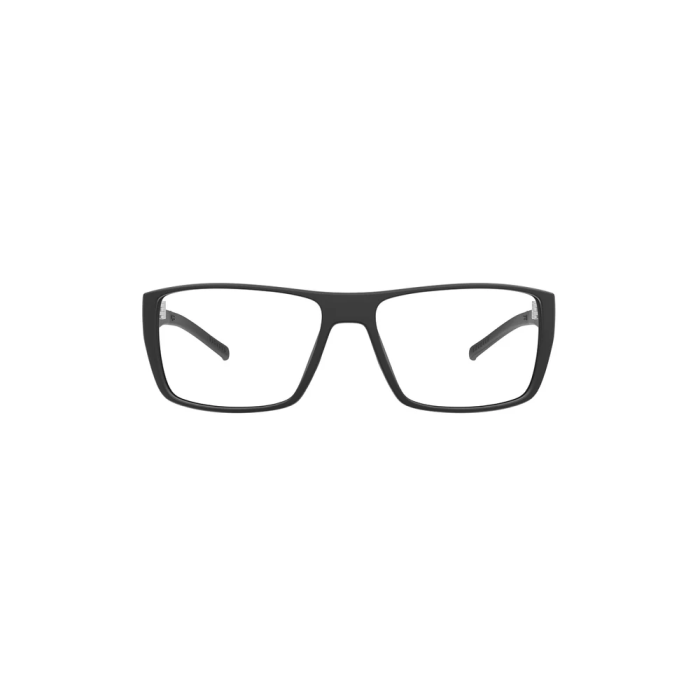 Óculos de Grau HB Polytech 0540-0243-56 Retangular e Acetato MATTE BLACK DEMO