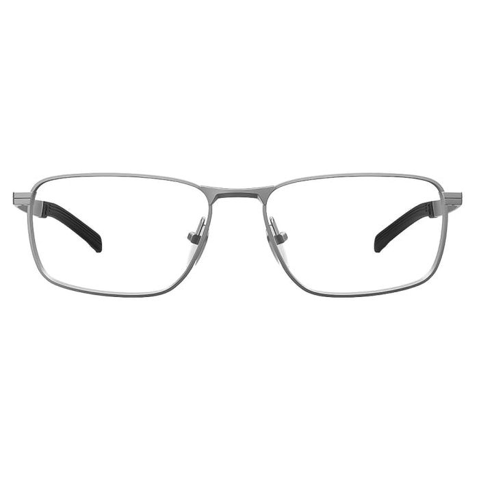 Óculos de Grau HB Ductenium0542-0596-56 Retangular e Metal MATTE NICKEL DEMO