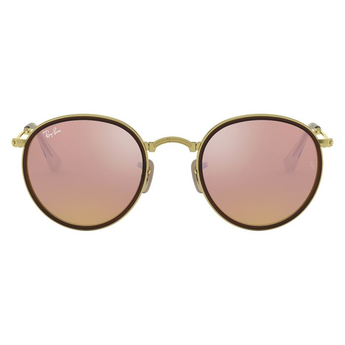 Óculos de Sol Ray-Ban Round Folding RB 3517 001-Z2 51