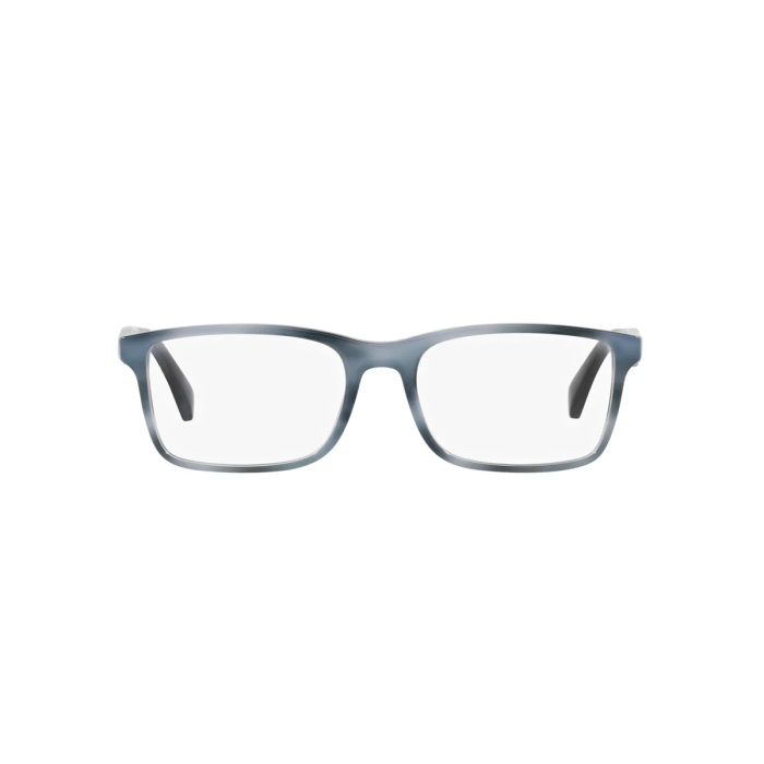 Óculos de Grau Emporio Armani EA 3175 5024 56 e Acetato Azul  listrado