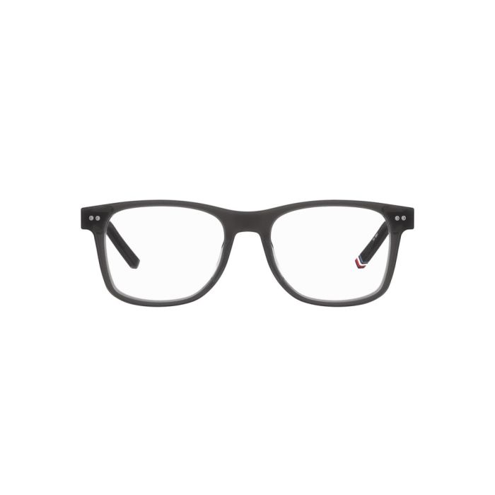 Óculos de Grau Tommy Hilfiger TH 1891 KB7 52 e Acetato Cinza Cristal