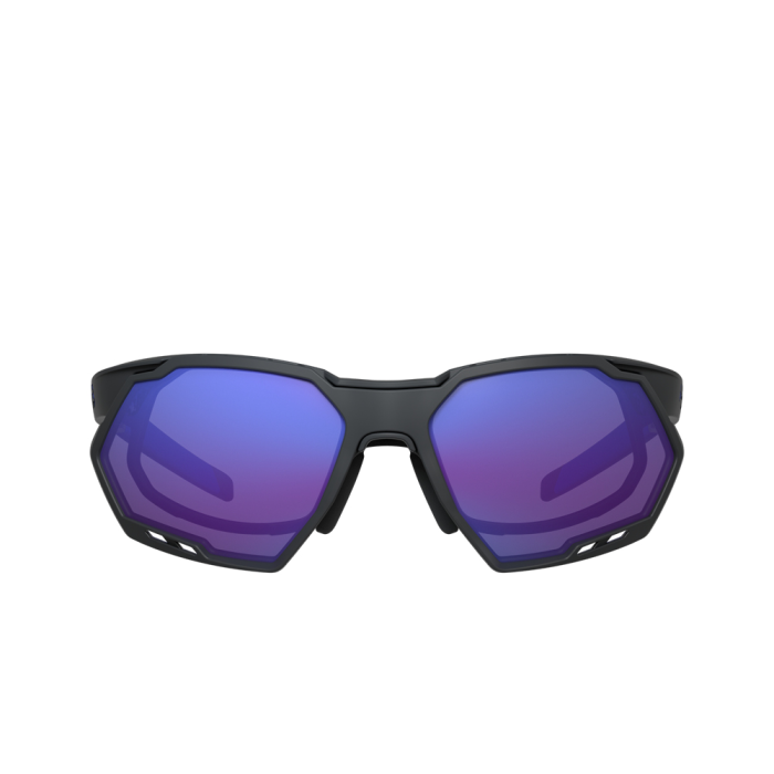 Óculos de Grau HB Rush 0276 0302 55 e Acetato MATTE GRAPHITE BLUE CRHOME
