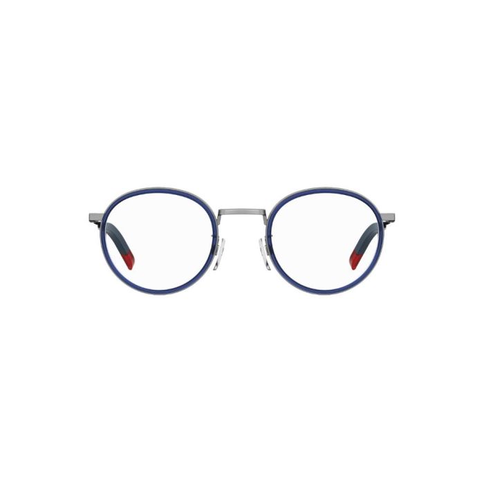 Óculos de Grau Tommy Hilfiger TH 1815 PJP 48 e Metal Azul/Grafite