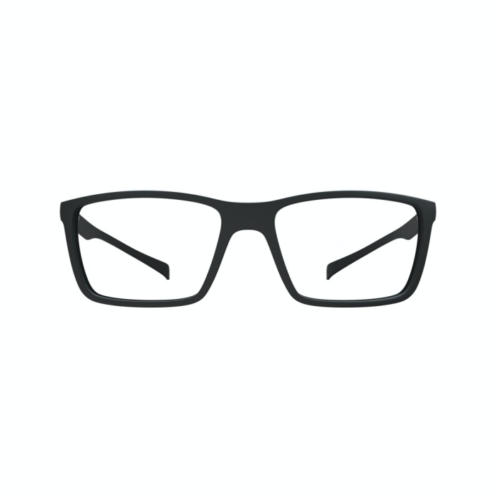 Óculos de Grau HB Polytech 93136 0243 54 e Acetato MATTE BLACK DEMO