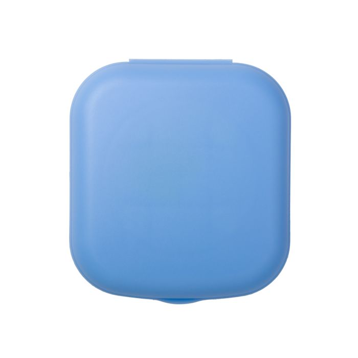 Estojo porta lentes Mini + Pinça e Ventosa Azul