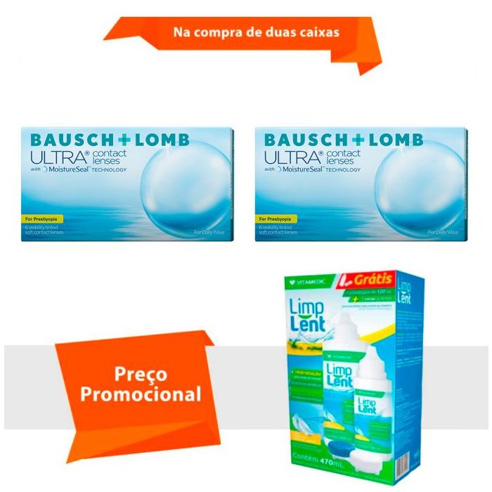 Combo Lente Ultra Multifocal para Presbiopia com Limp Lent