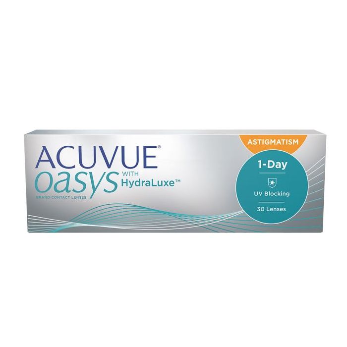 Acuvue Oasys 1 Day com Hydraluxe Astigmatismo
