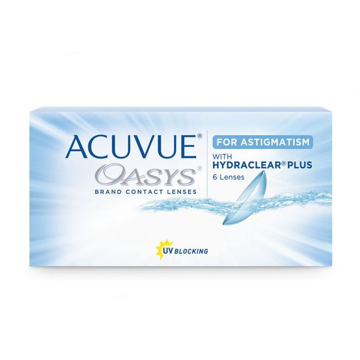 Acuvue Oasys para Astigmatismo com Hydraclear Plus