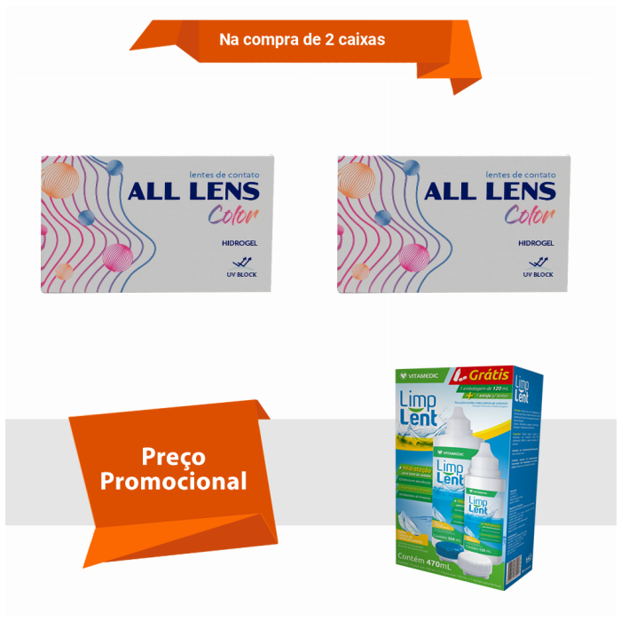 Combo All Lens Color - Anual Com Limp Lent