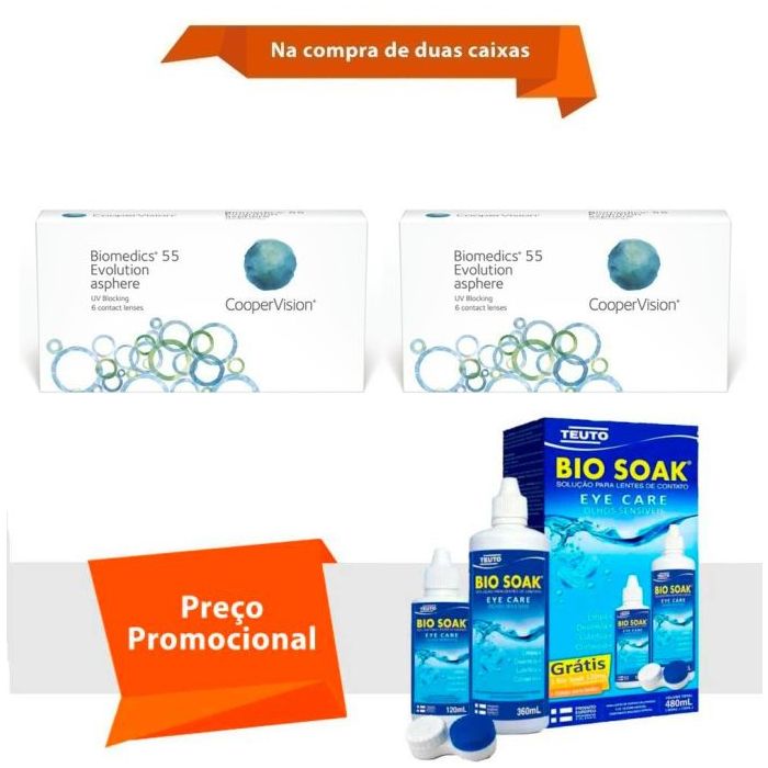 Combo Biomedics 55 Evolution com Bio Soak