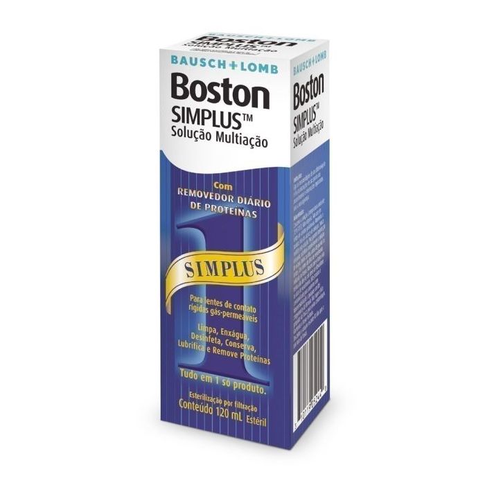 Boston Simplus Solução para Lentes Rígidas