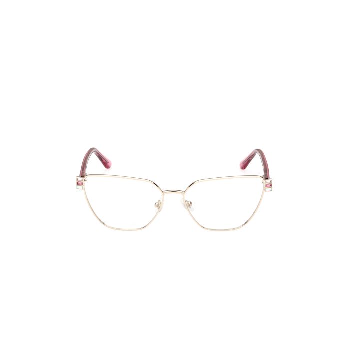 Óculos de Grau Guess GU 2969 32 56 e Metal Dourado / Rose