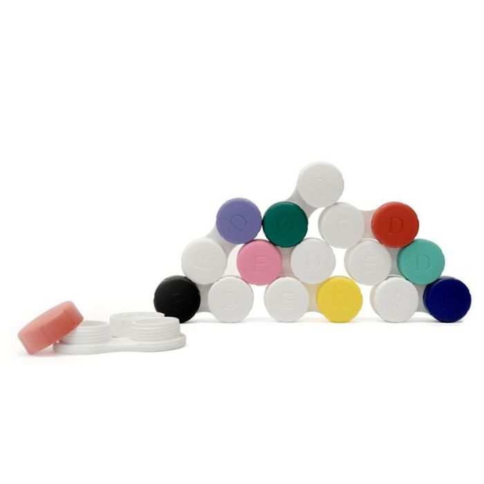 Estojo para Lentes de Contato Colorido