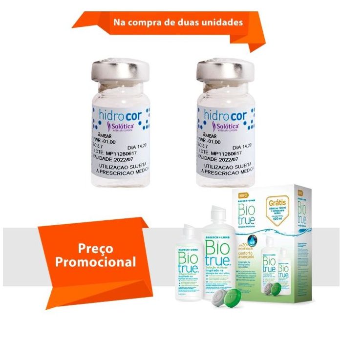 Combo Hidrocor Com Grau com Biotrue