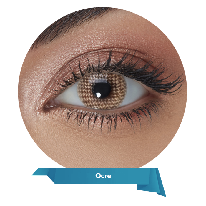 Solotica Hidrocor Contact Lenses Ocre