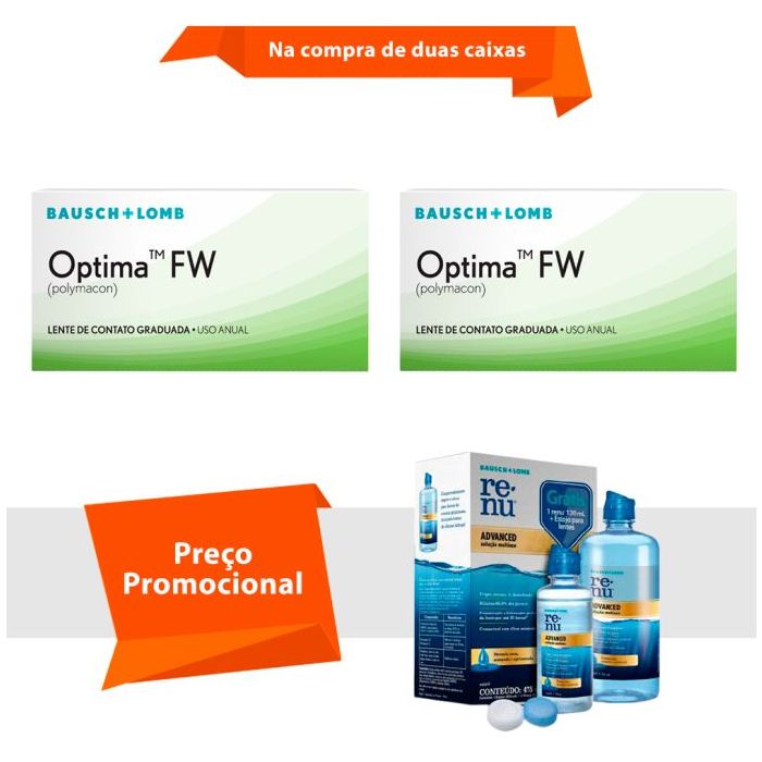 Combo Optima Fw com Renu Advanced