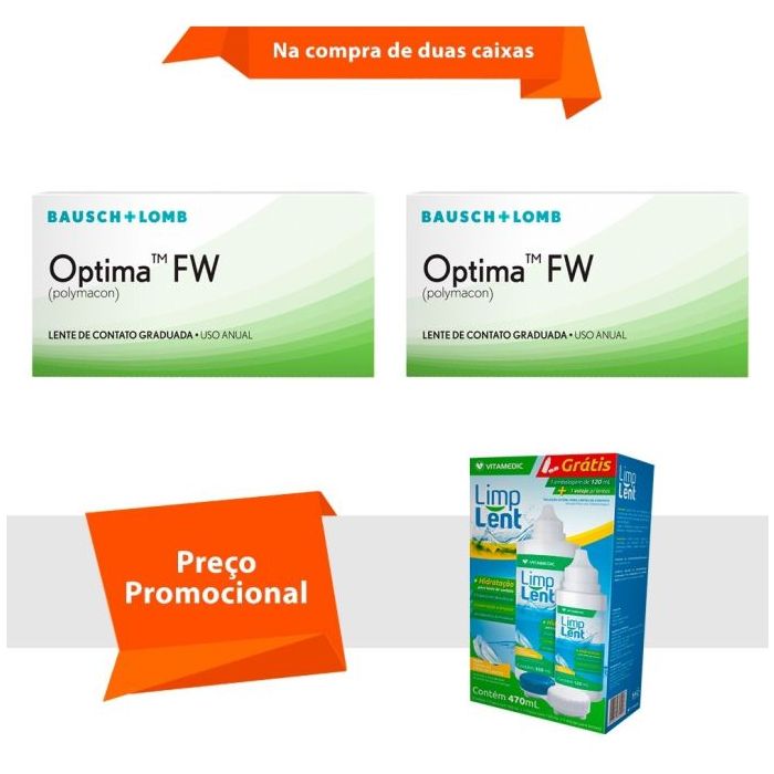 Combo Optima Fw com Limp Lent